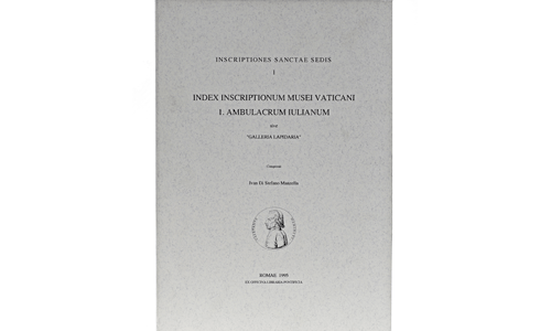  Index Inscriptionum Musei Vaticani 