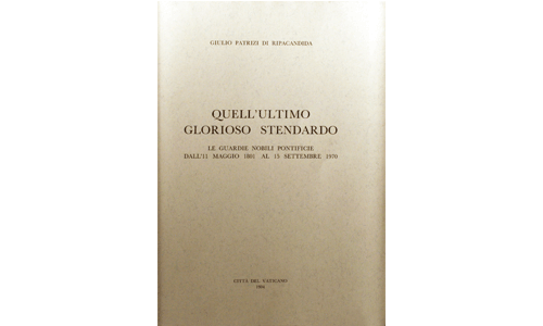       Quell'ultimo glorioso stendardo
